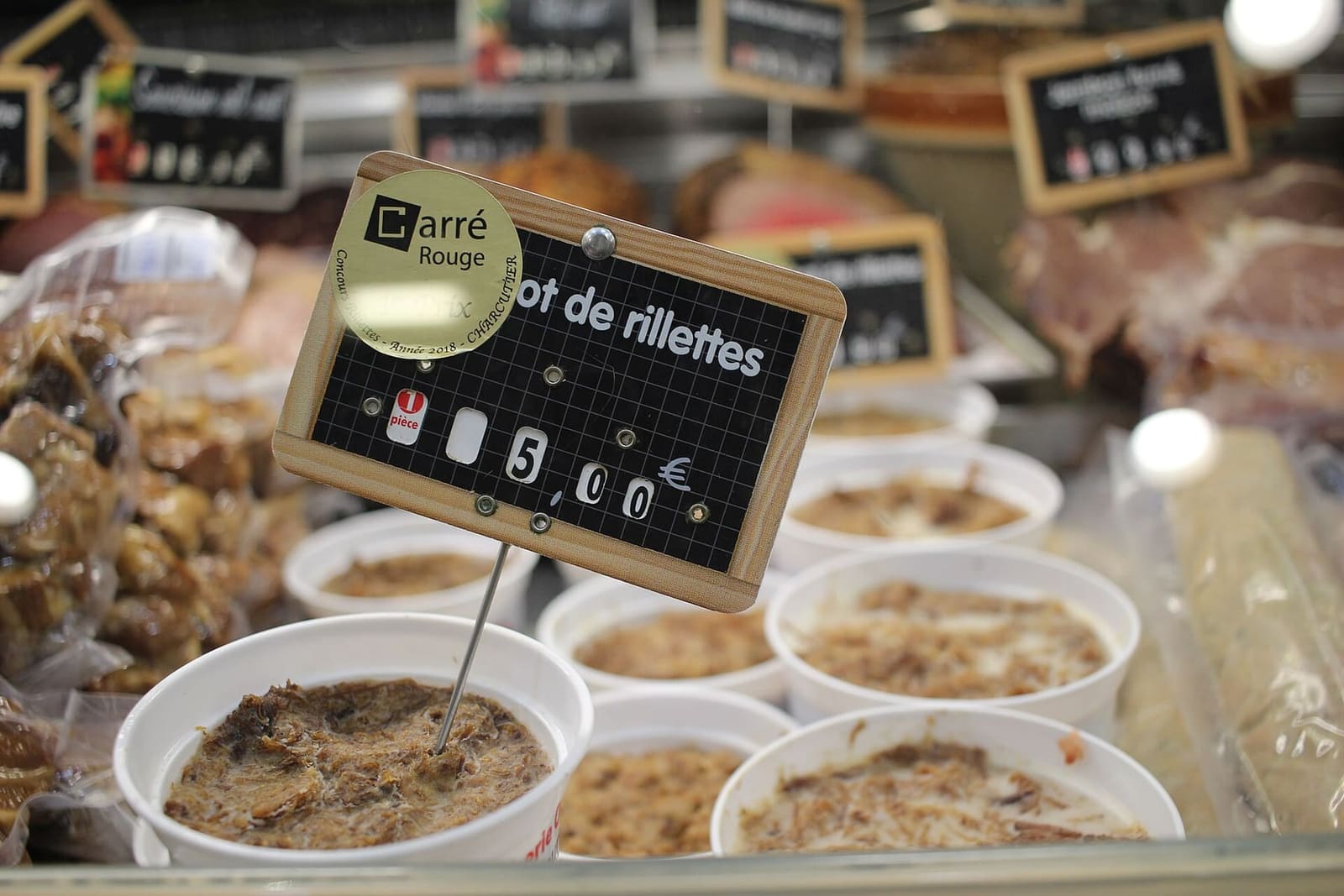 Uova mimosa alle rillettes di Tours