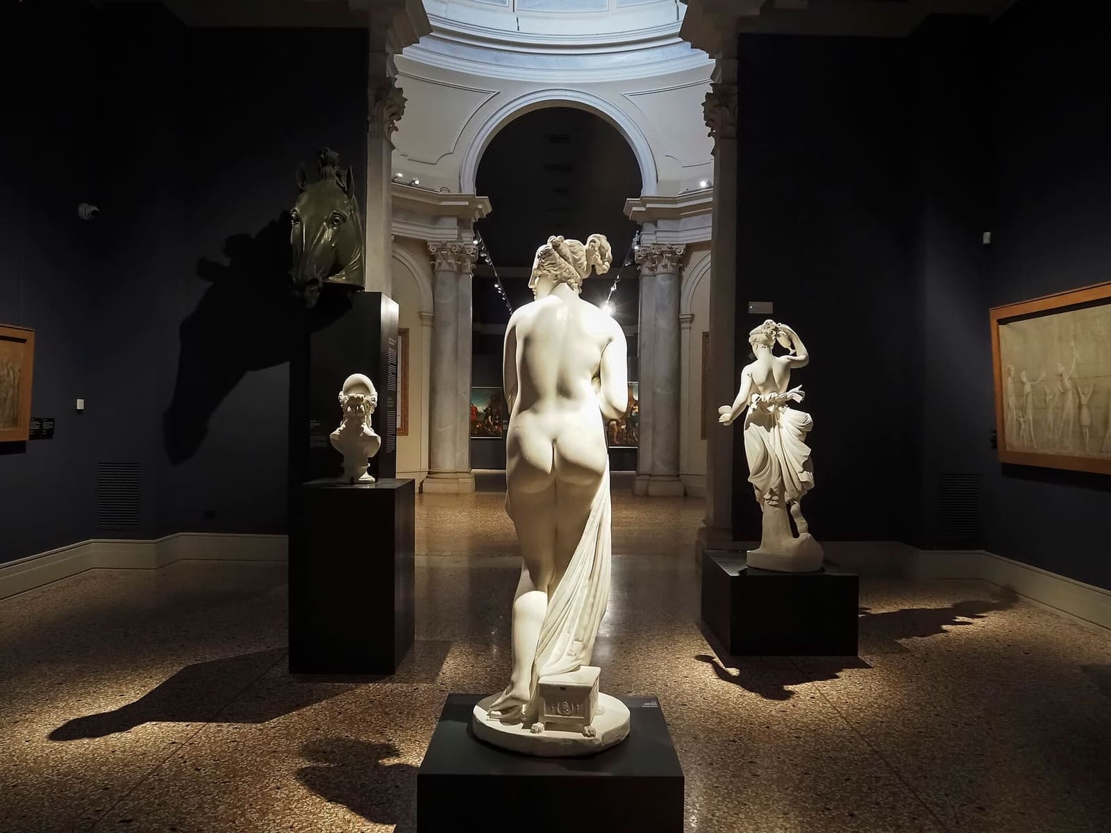le sculture di Antonio Canova nelle sale del Museo Civico