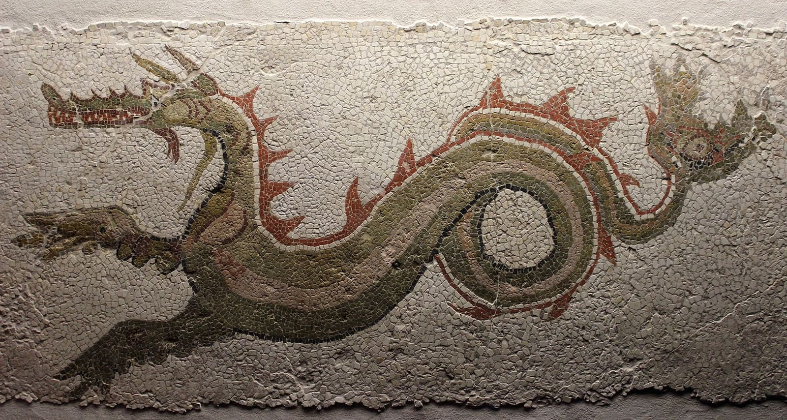 das Mosaik des Meeresdrachen von Kaulonia