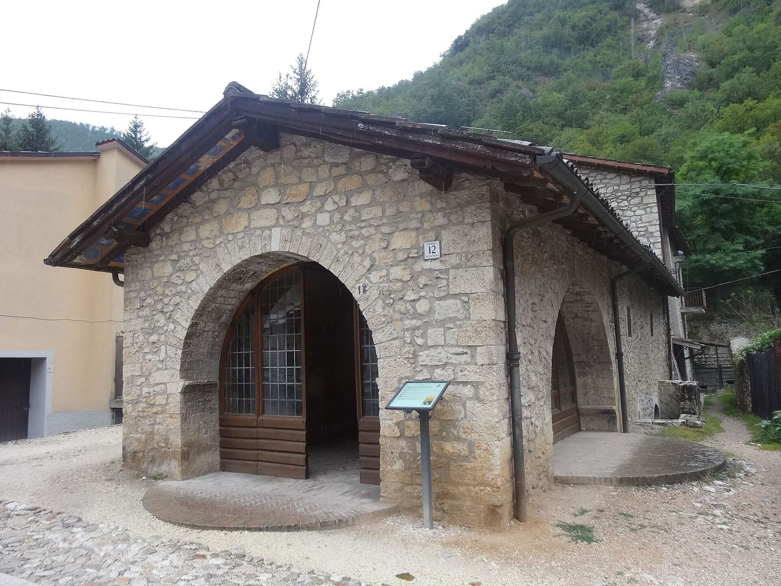 il lazzaretto di Roccaporena, dove la tradizione vuole che Rita assistesse i malati