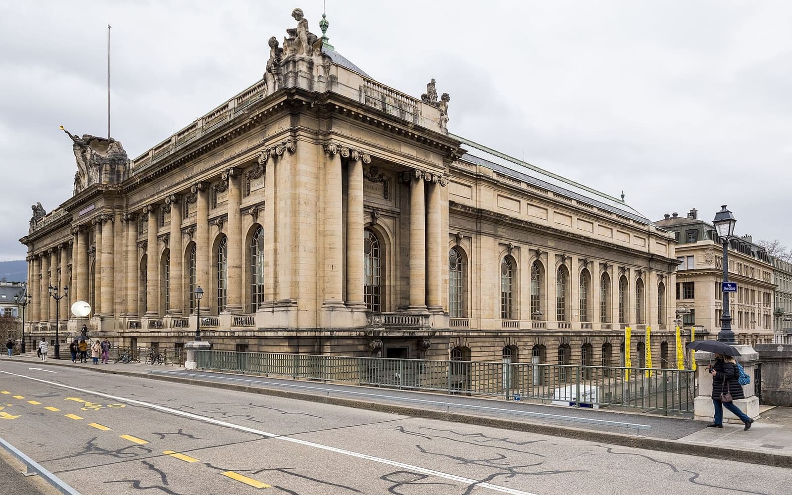 il palazzo del museo d'arte e di storia, in rue Charles-Galland