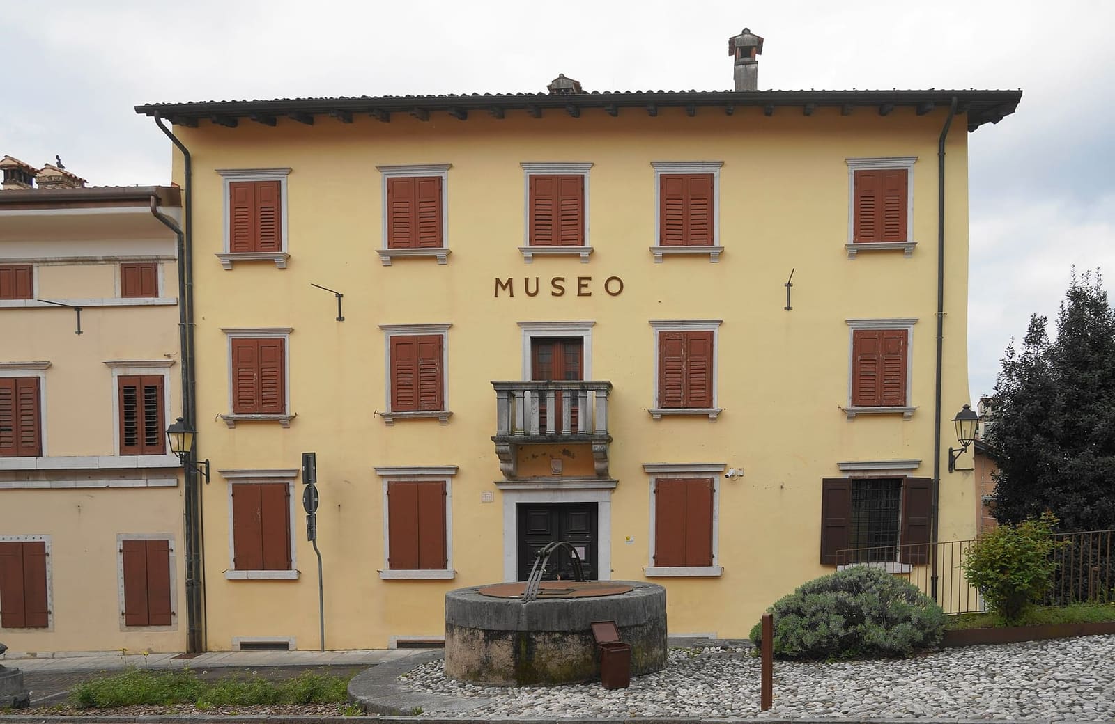 das Haus des Museums des Ersten Weltkriegs im Borgo Castello