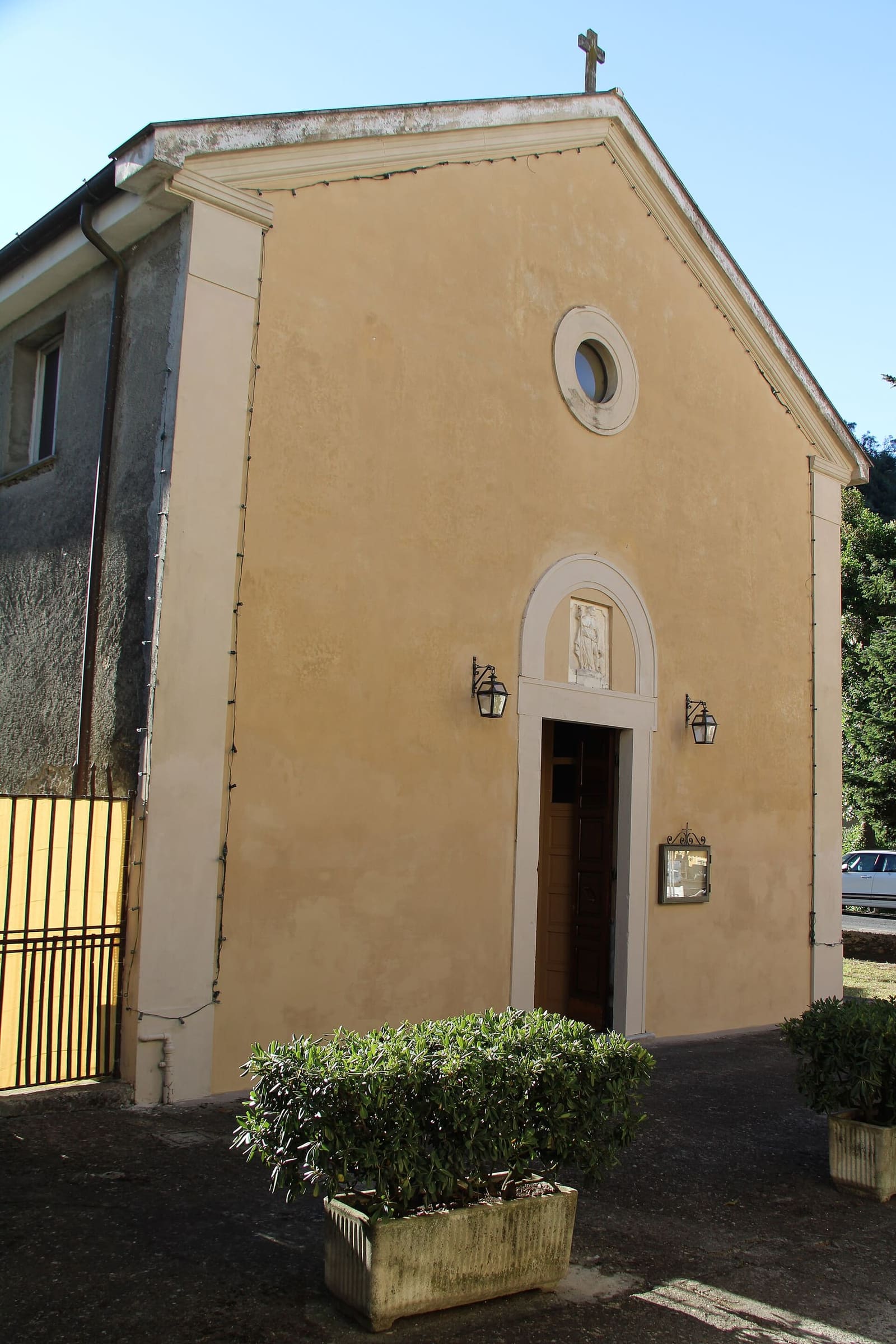 das Oratorium San Rocco im Ortsteil Prato
