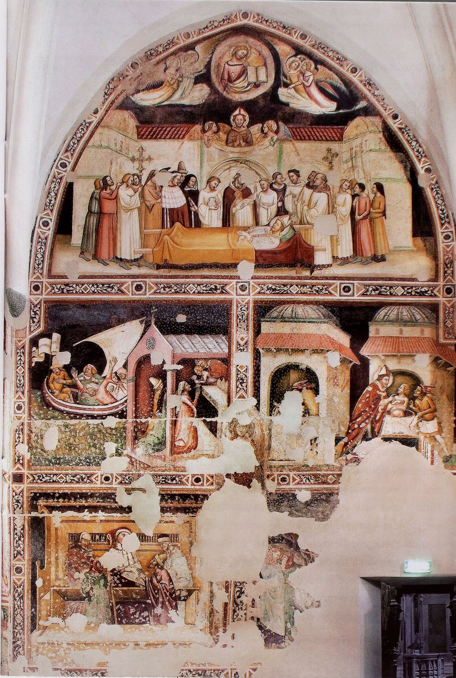 le storie di San Nicolò affrescate da Vitale da Bologna nel Museo del Duomo