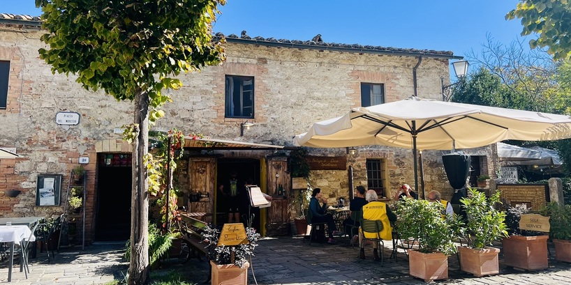 Mangiare a Bagno Vignoni